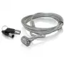 Kabelschloss Navilock 20595 Silber 1,8 m
