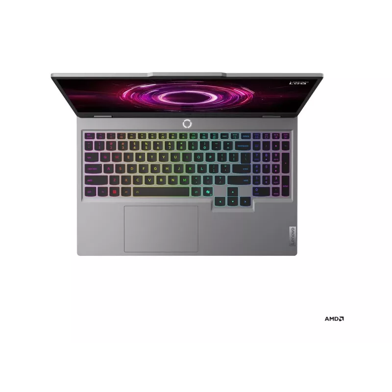 Laptop Lenovo LOQ Ryzen 5, 15,6 Zoll FHD IPS 144Hz, 16GB RAM, 512GB SSD, NVIDIA RTX 5050 8GB, Windows 11 Home (Luna Grey)