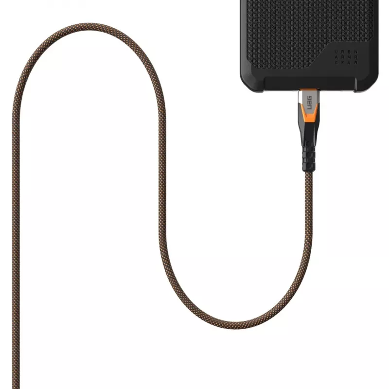 USB-C-auf-USB-C-Kabel C2G 9B4415114097 USB 3.2 Gen 2x2 0,75 m – Schwarz/Orange