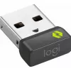USB-Empfänger Logitech 956-000157 für Maus und Tastatur, graphite, 12,8×14,1×7 mm, 0,97 g