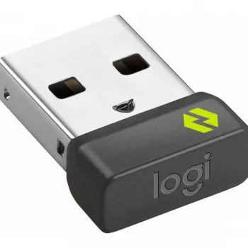USB-Empfänger Logitech 956-000157 für Maus und Tastatur, graphite, 12,8×14,1×7 mm, 0,97 g