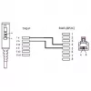 Wentronic Goobay - Telefonkabel - TAE-F (M) - RJ-45 (M) - 15 m - Schwarz (51236)