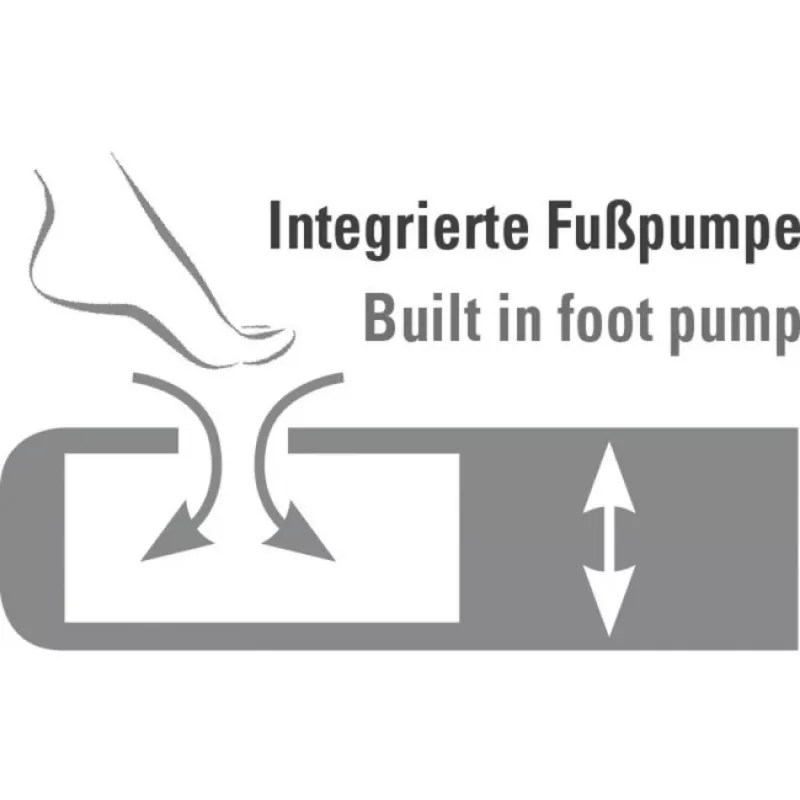Aufblasbare Luftmatratze High Peak Double Comfort Plus Modell 40025 — Doppelluftmatratze für zwei
