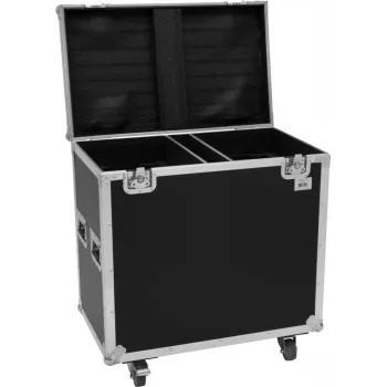 Flightcase Roadinger für 2x TMH BSW-380 — robuste Konstruktion, leichtes Design