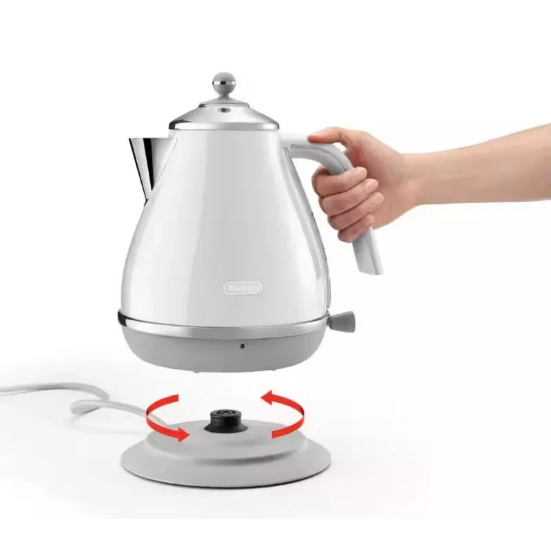 De’Longhi Icona Capitals Wasserkocher 1,7 l 2000 W Weiß