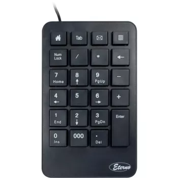 Numerische Tastatur Inter-Tech KB-120 Universal USB Schwarz