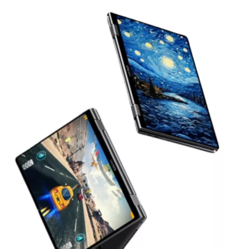Chuwi MiniBook-X-2023-P-K3-SR N150 10.51WXGA Touch IPS 16GB SSD512 BT BLKB x360 W11Pro Silber