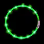 LED-Halsband Anicoll Grün für Hunde und Katzen Modell wiederaufladbare Beleuchtung