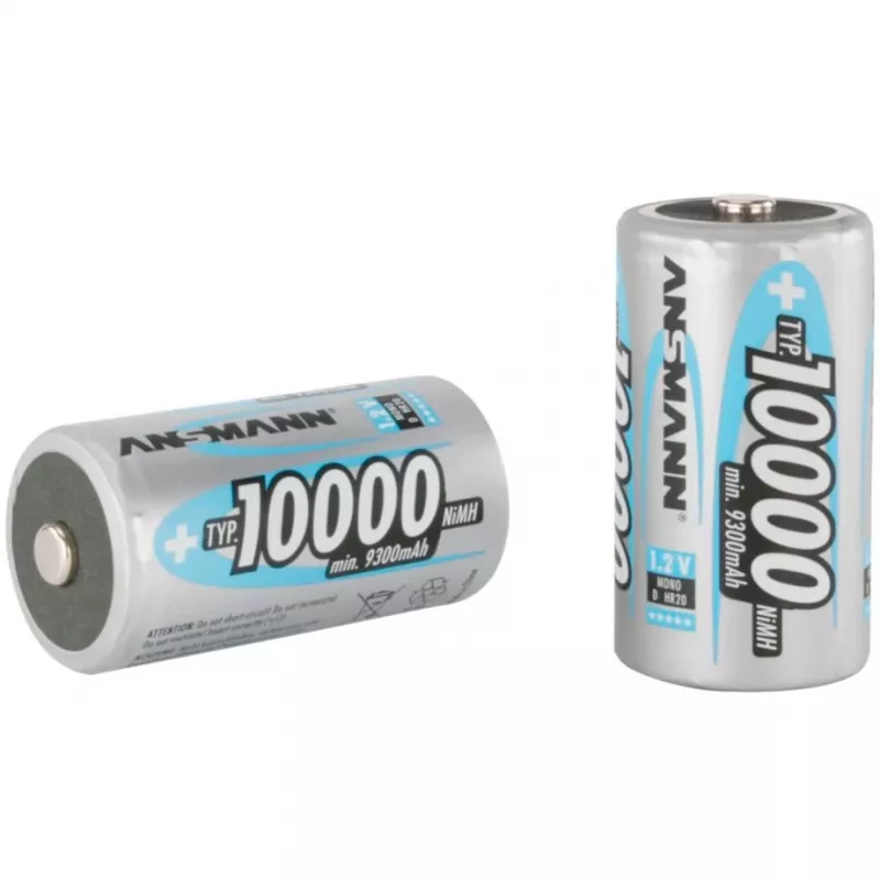 Batterie D Ansmann 10000 mAh Mono HR20 NiMH