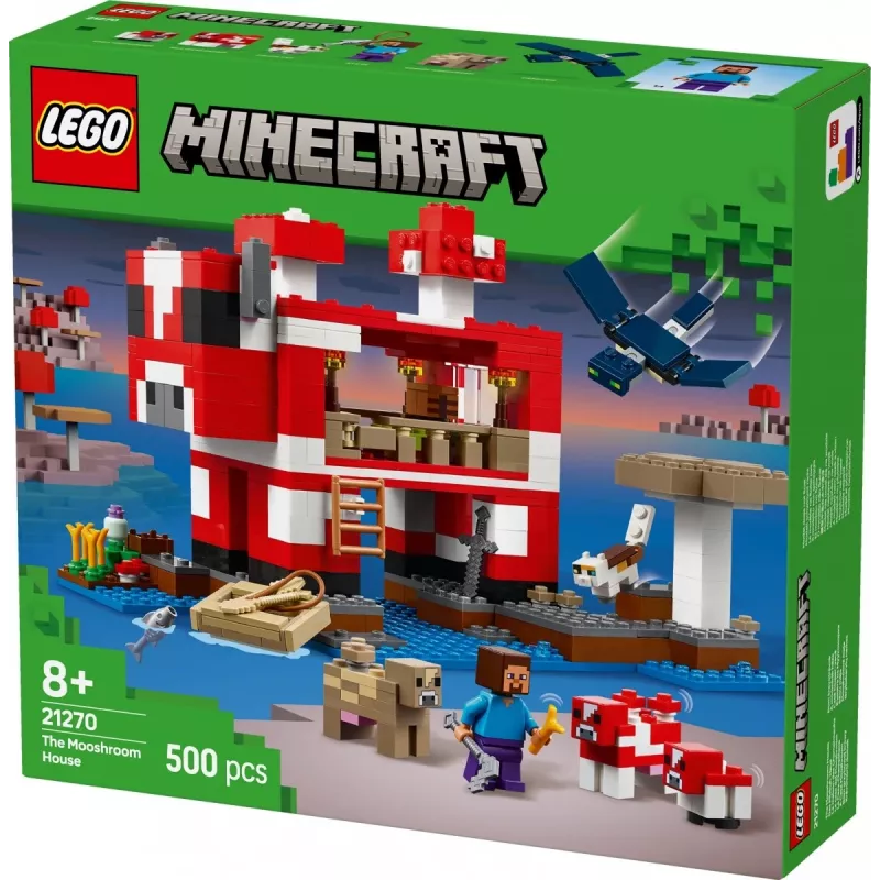 LEGO MINECRAFT 21270 Das Mooshroom-Haus