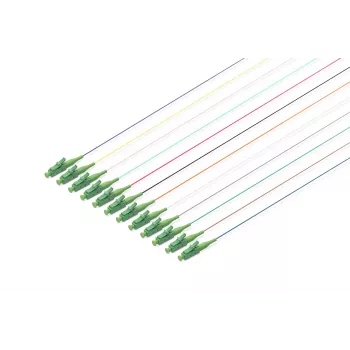 Digitus farbige Pigtails LC/APC OS2 09/125 µ Simplex 2m