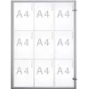 Maulextraslim - Aluminium - Glas - Kunststoff - Aluminium - 963 x 711 x 27 mm - 9 x A4 (6820908)