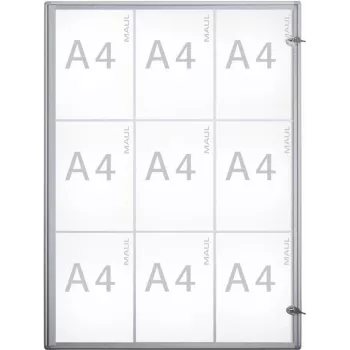 Maulextraslim - Aluminium - Glas - Kunststoff - Aluminium - 963 x 711 x 27 mm - 9 x A4 (6820908)