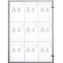 Maulextraslim - Aluminium - Glas - Kunststoff - Aluminium - 963 x 711 x 27 mm - 9 x A4 (6820908)