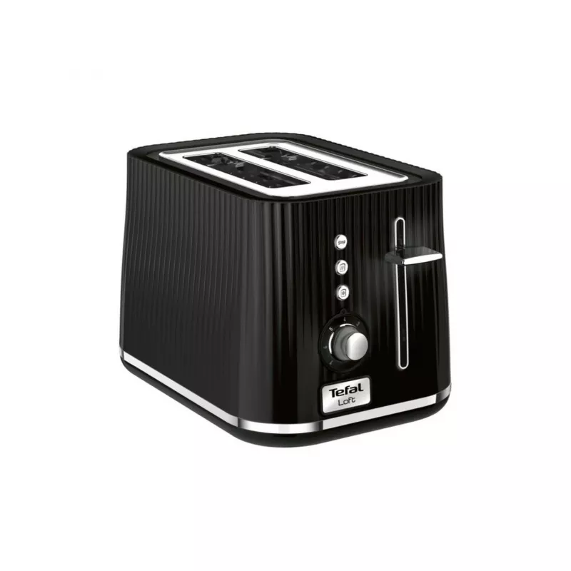 Toaster Tefal Loft 2S TT761838, 2 Scheiben, schwarz