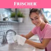 Badentkalker FRISCHER FR00232_1000 flüssiger Kalk- und Ablagerungsentferner für Sanitäroberflächen, 1 Liter Sprühflasche