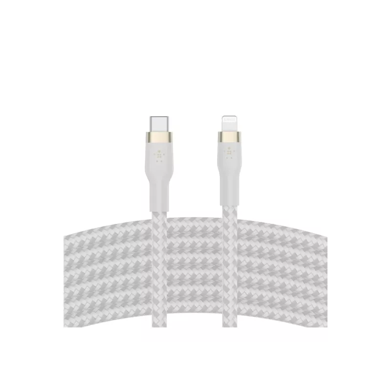 Belkin CAA011BT3MWH Lightning-Kabel 3 m Weiß