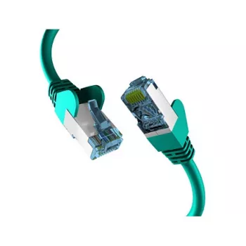 EFB-Elektronik RJ45 Patchkabel mit Cat.7 Rohkabel, grün, 2 m, S/FTP PIMF, Netzwerkkabel LAN DSL, Hersteller: EFB Elektronik (EC020200195)
