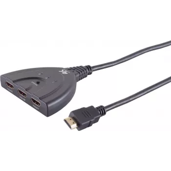 HDMI-Umschalter 3x1 ShiverPeaks SP05-02007 4K60Hz Eco