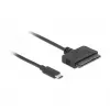 DeLOCK 63803 Kabel-Adapter USB C 22-Pin SATA Schwarz 0,5 m