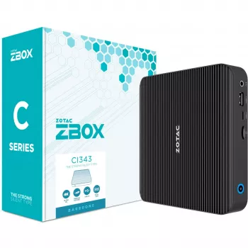 Desktop Zotac ZBOX edge CI343 N100 3,4 GHz 16 GB SSD