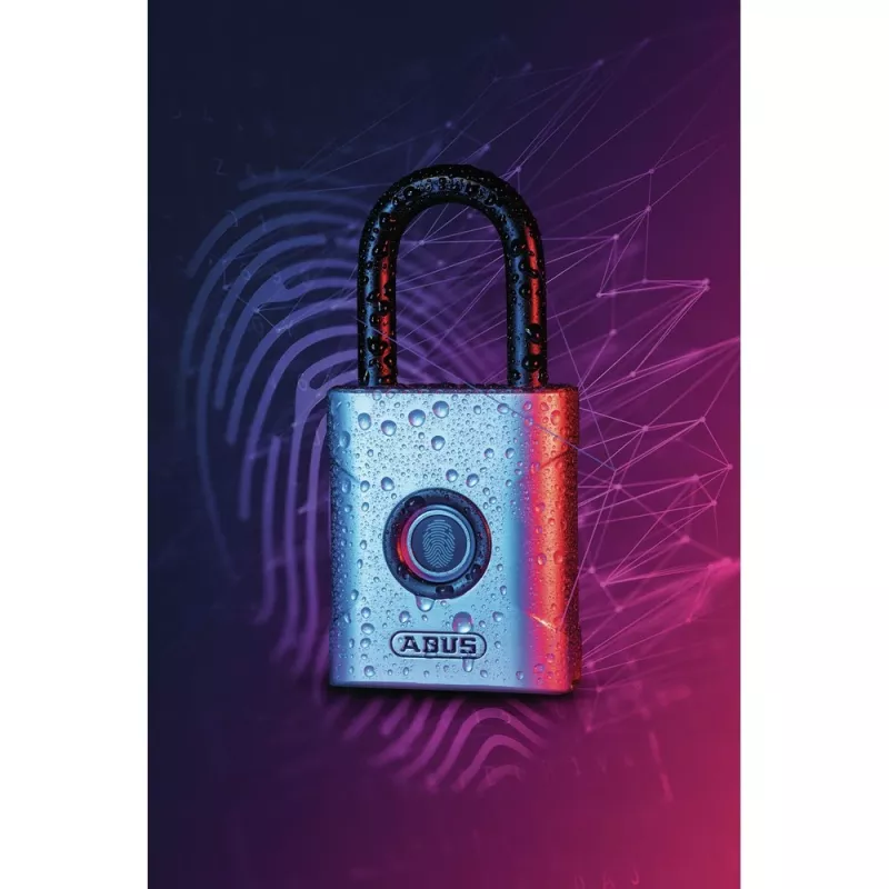 Konventionelles Vorhängeschloss ABUS 62581 Biometrischer Schlüssel 5 cm