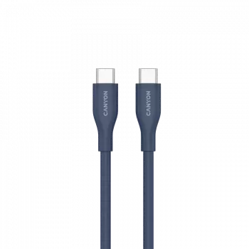 CANYON Kabel CC60SC10 C-C 60W 1m Silikon Dunkelblau