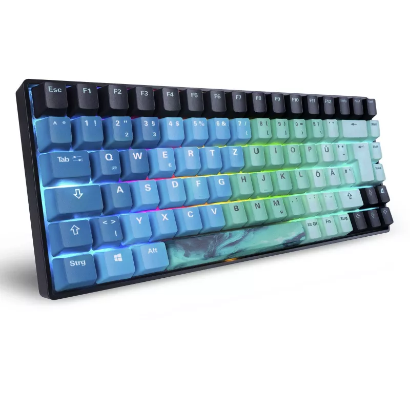 Mechanische Gaming-Tastatur Sharkoon SKILLER SGK50 S3 Ultimate Rev2 mintblau QWERTZ-Layout