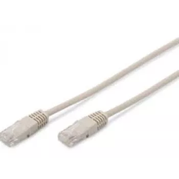 Netzwerkkabel Digitus CAT 5e U/UTP Patchkabel RJ-45 Cat5e 1,5 m Grau