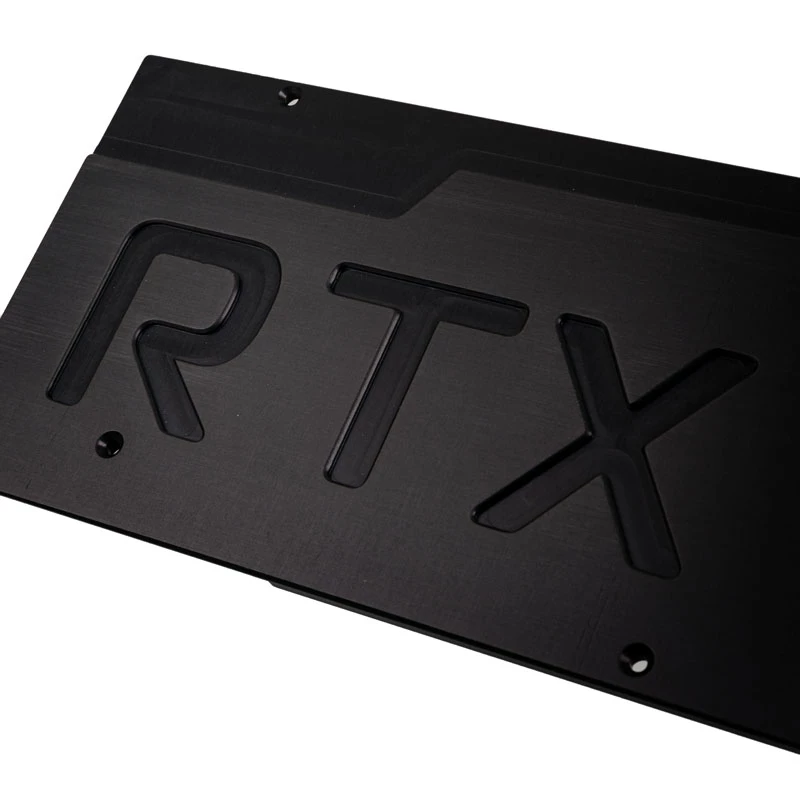 Rückplatte für kryographics NEXT RTX 2080, Aqua-Computer, passive Kühlung, Modell 23682