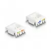 DeLOCK Keystone Modul RJ45-Buchse auf LSA Cat.6A STP mit Verriegelungsclip