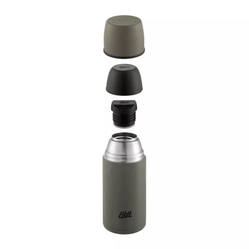 ESBIT VF500ML-OG Isolierflasche 0,5 L Grün, Olive