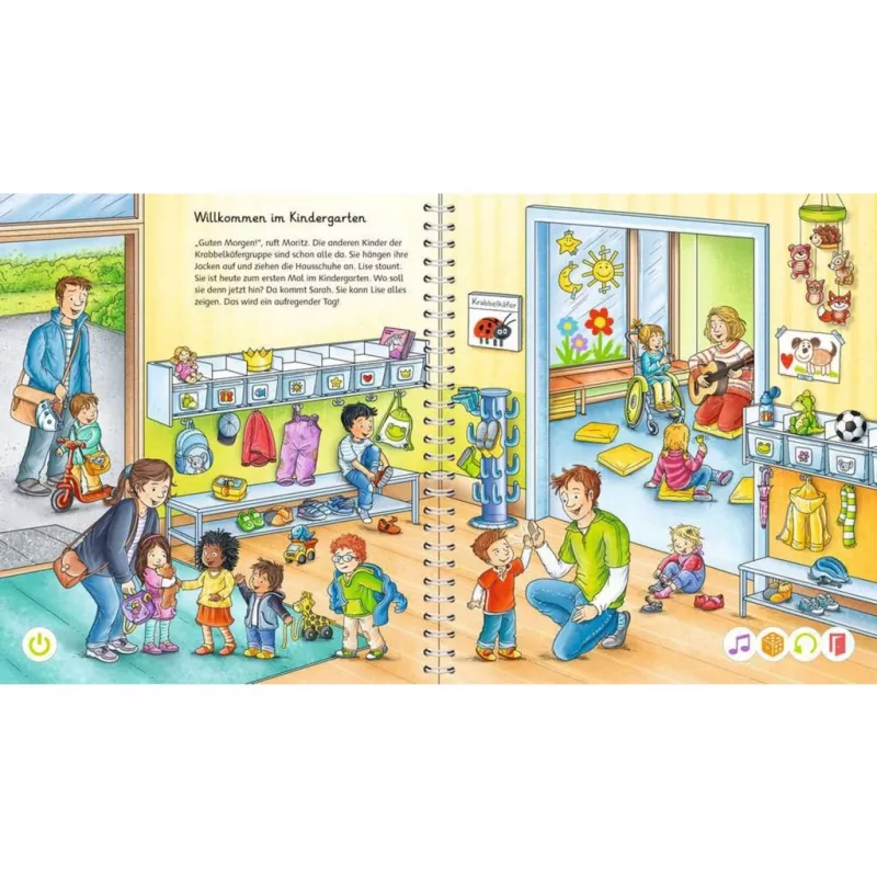 tiptoi Starter-Set: Mein Wörterbilderbuch Kindergarten, Lernbuch Stift und Bilderbuch