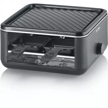 Severin RG 2360 Raclette-Grill 4 Personen 800 W Schwarz
