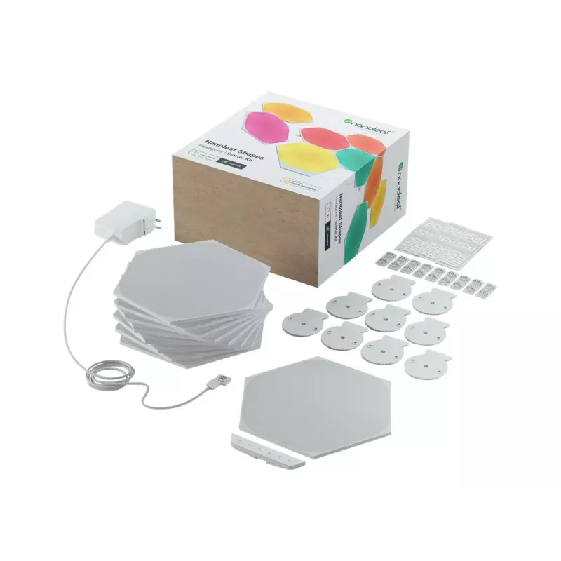 Nanoleaf HEXAGON SMARTER KIT LED Panels Weiß 7 Stück
