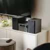 Mini Hi‑Fi Stereo System Adler AD 1917 — Bluetooth V5.3, CD/USB/MP3, 2×25 W RMS, UKW-Tuner, 4‑Band-Equalizer, AUX, Schwarz
