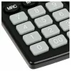 ELEVEN Taschenrechner Büro SDC-810NR 10-stelliges Display, dual powered, schwarz