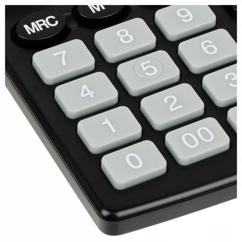 ELEVEN Taschenrechner Büro SDC-810NR 10-stelliges Display, dual powered, schwarz