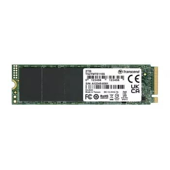 SSD-Festplatte Transcend 1 TB M.2 PCIe Gen3 x4 NVMe TS1TMTE115S