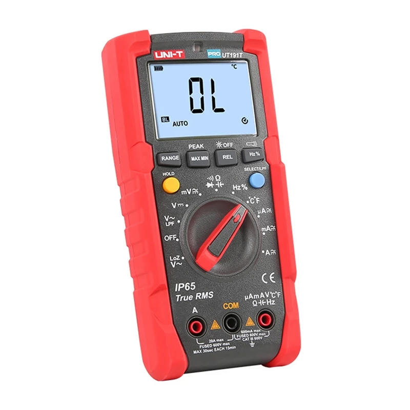 Digitalmultimeter Unit UT191T True RMS, bis 1000 V und 10 A