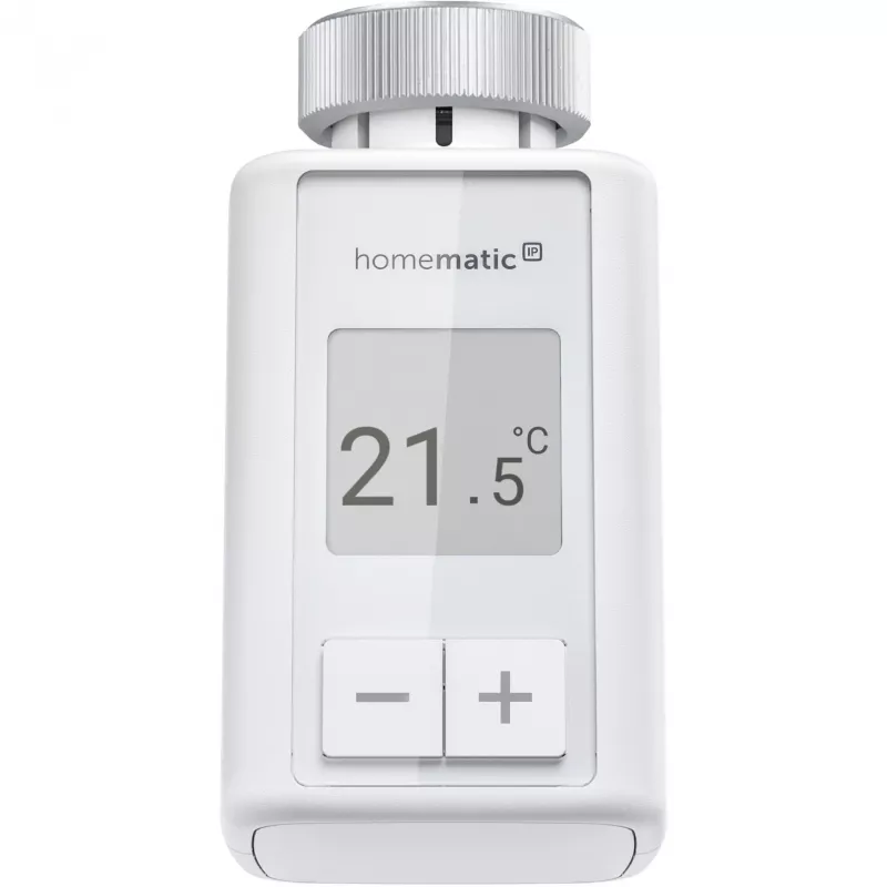 eQ-3 AG Homematic IP HmIP-eTRV-F, Digitales Thermostat, Raum, RF, 869,4 MHz, Weiß, M30 x 1,5