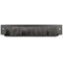 Bürstenpanel Inter-Tech 88887356 Schwarz Stahl 19 Zoll 360mm