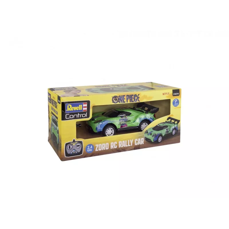 RC-Rallyeauto REVELL One Piece Zoro – ferngesteuertes Modell, thematisches Sammlerdesign