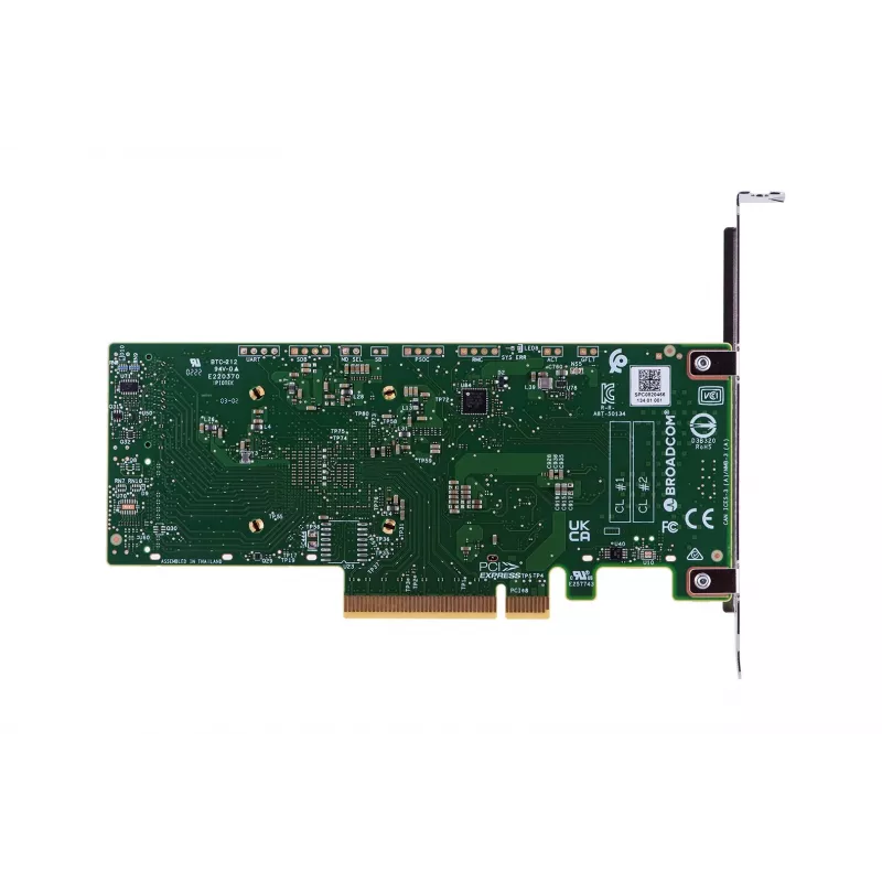 Interner HBA-Adapter Broadcom 9500-8i — PCIe SAS/SATA 12 Gbit/s, NVMe, Full-Height/Low-Profile