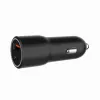 Auto-Ladegerät für Mobilgeräte Gembird TA-UC-AC2PDQC38-CAR-01, USB-C, 38 W, 12–24 V, schwarz