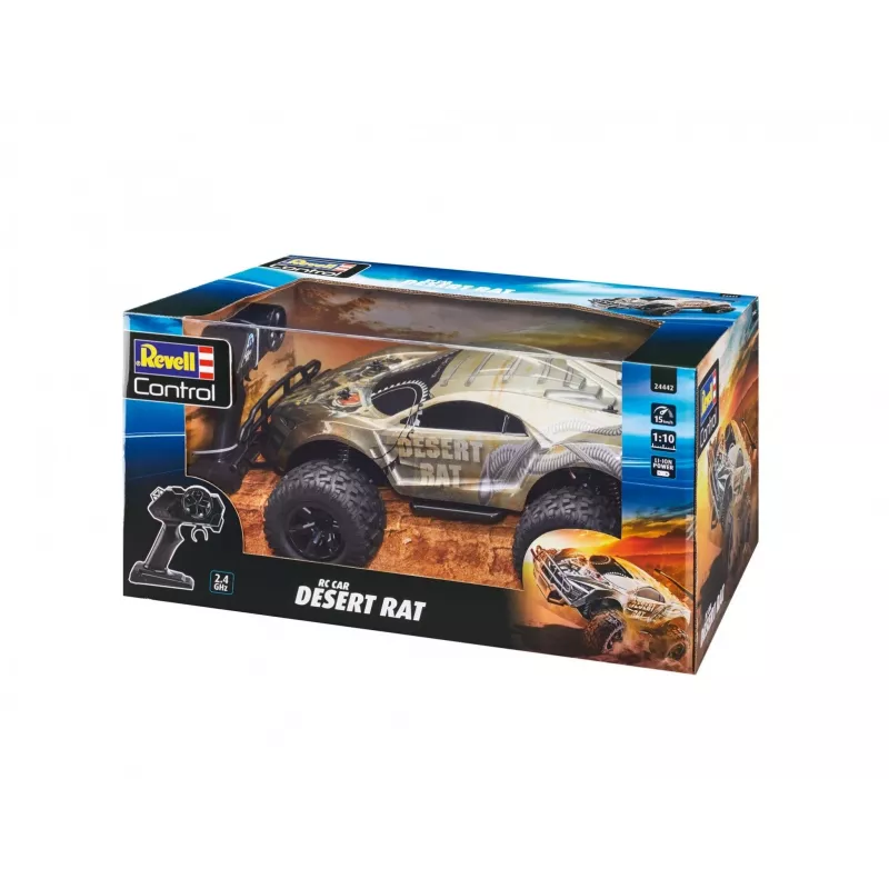 RC-Auto REVELL Desert Rat (Modell 24442) – grau-schwarzes funkgesteuertes Geländefahrzeug