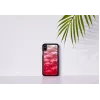 Smartphone-Hülle iKins für iPhone XS / XS S – pink lake und schwarz, Schutzhülle