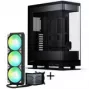 PHANTEKS Evolv X2 + TRYX PANORAMA SE ARGB Komplette Flüssigkeitskühlung - schwarz, 360 mm