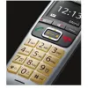 Gigaset E560 Telefon DECT-Telefon Rufnummernanzeige Schwarz, Silber