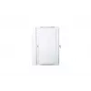 19 15U Wand-Netzwerkschrank 600x600, Glastür, grau, geteiltes Design, montiert, 60kg